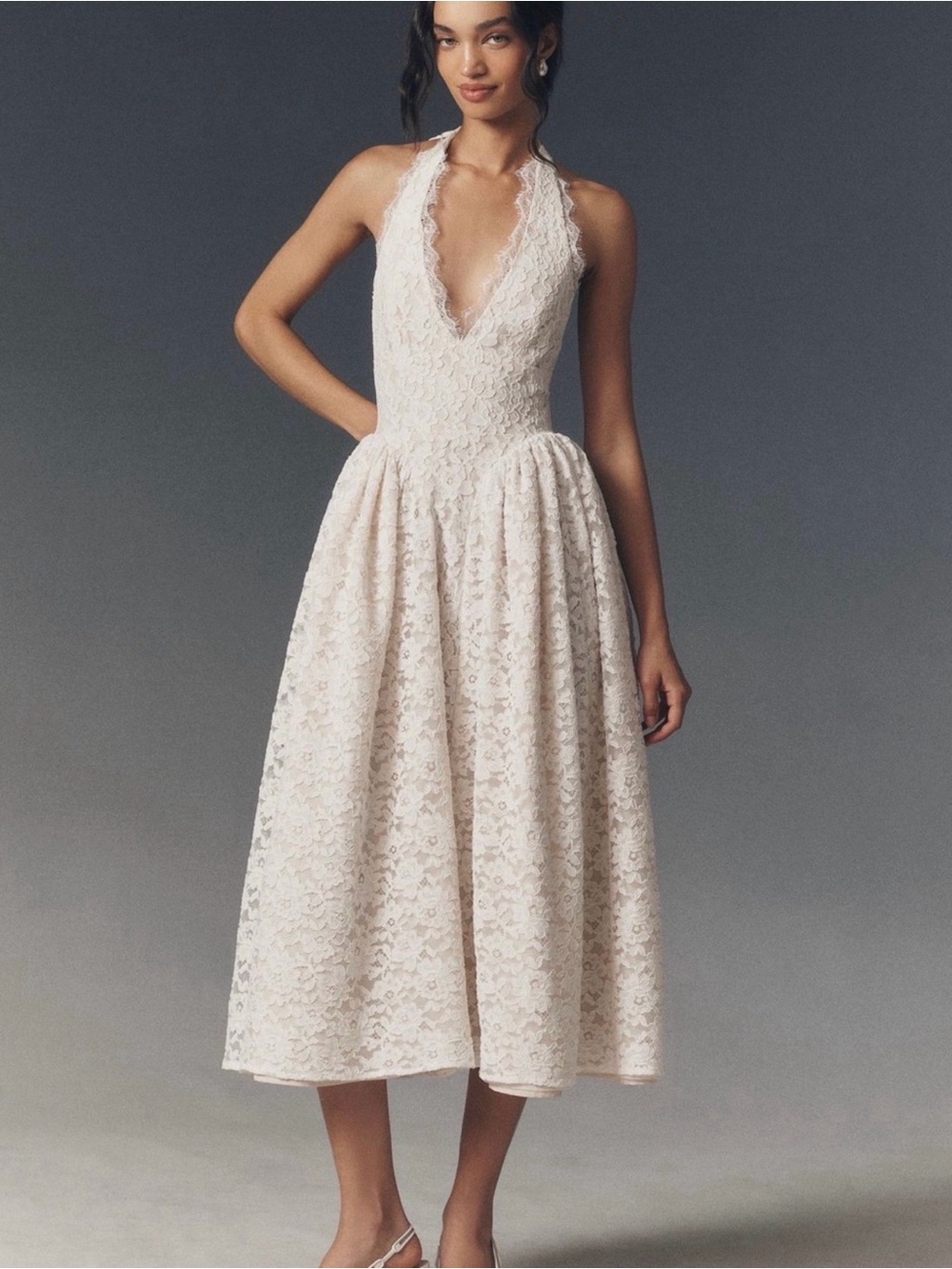 Elliatt Zorya Drop-Waist Midi Dress